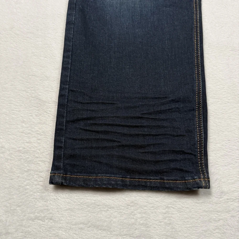 Levis 541 Jeans Mens 44x30 Blue Athletic Taper Stretch Denim Dark Wash Casual